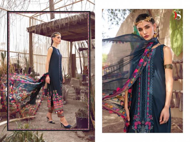 Deepsy Maria B M Print 22 Vol 4 Pure Cotton Wholesale Salwar Suits Collection